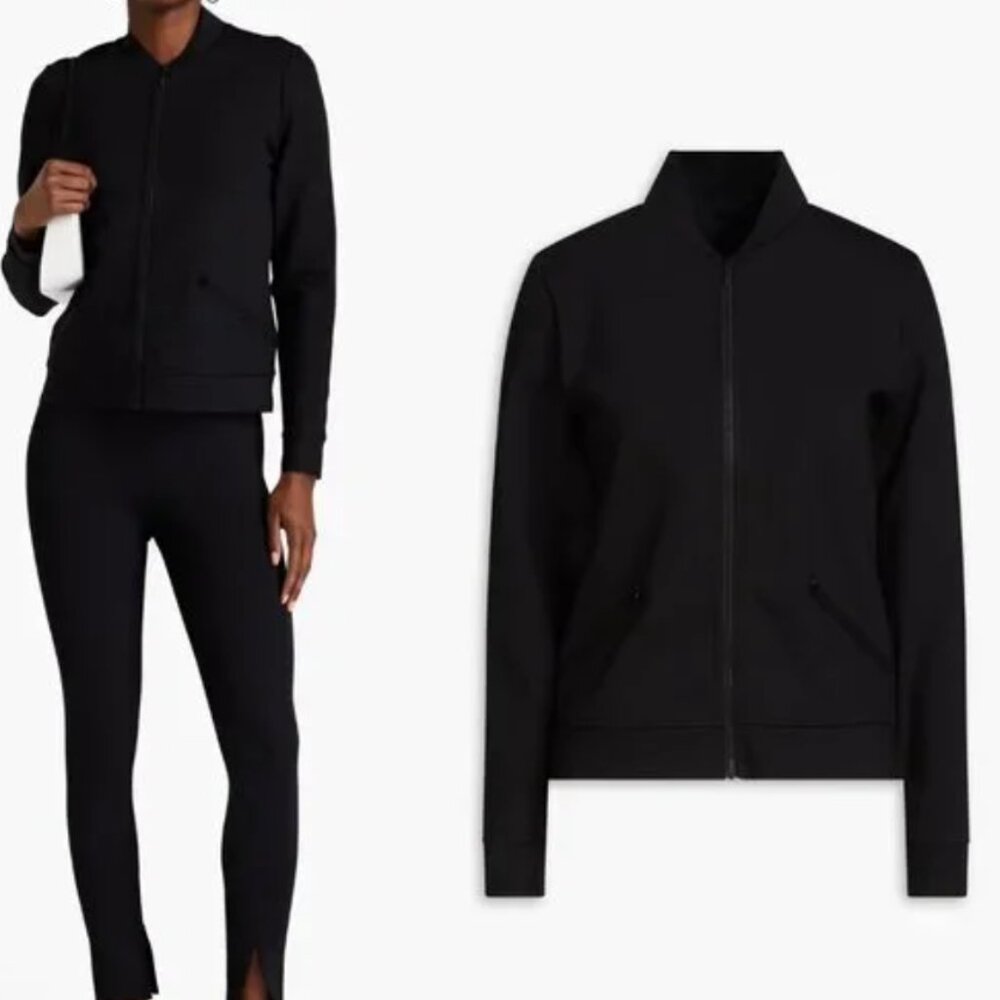 Commando Neoprene Full Zip Up Long Sleeve Jacket NWOT